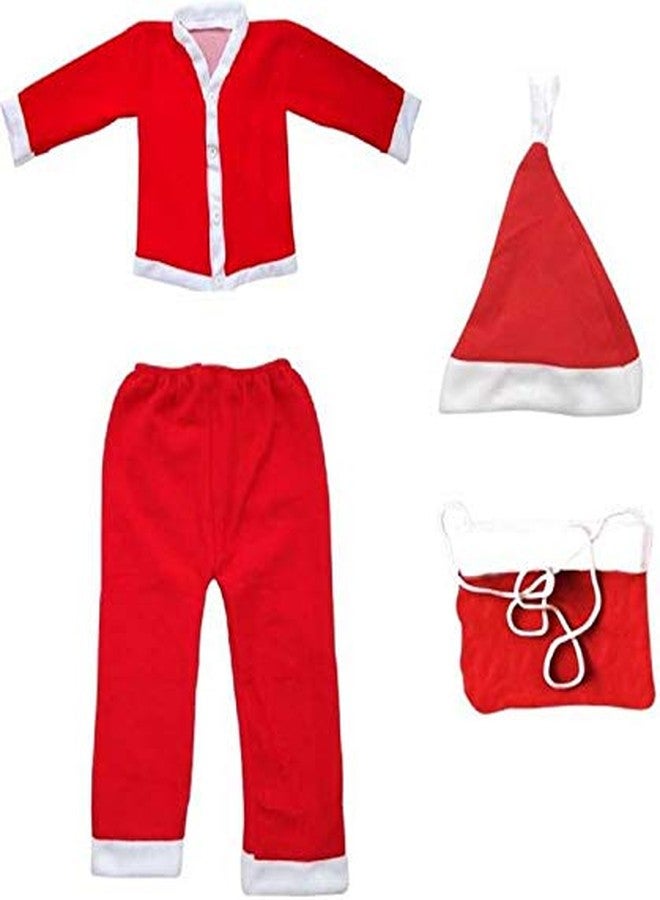 Osmosis Santa Claus Dress Costume for Baby Boys Girls Kids (6-7 Years) For Christmas/New Year - Image 5